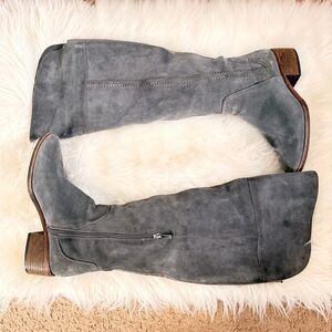 Vince Camuto Gray Over the Knee Boots